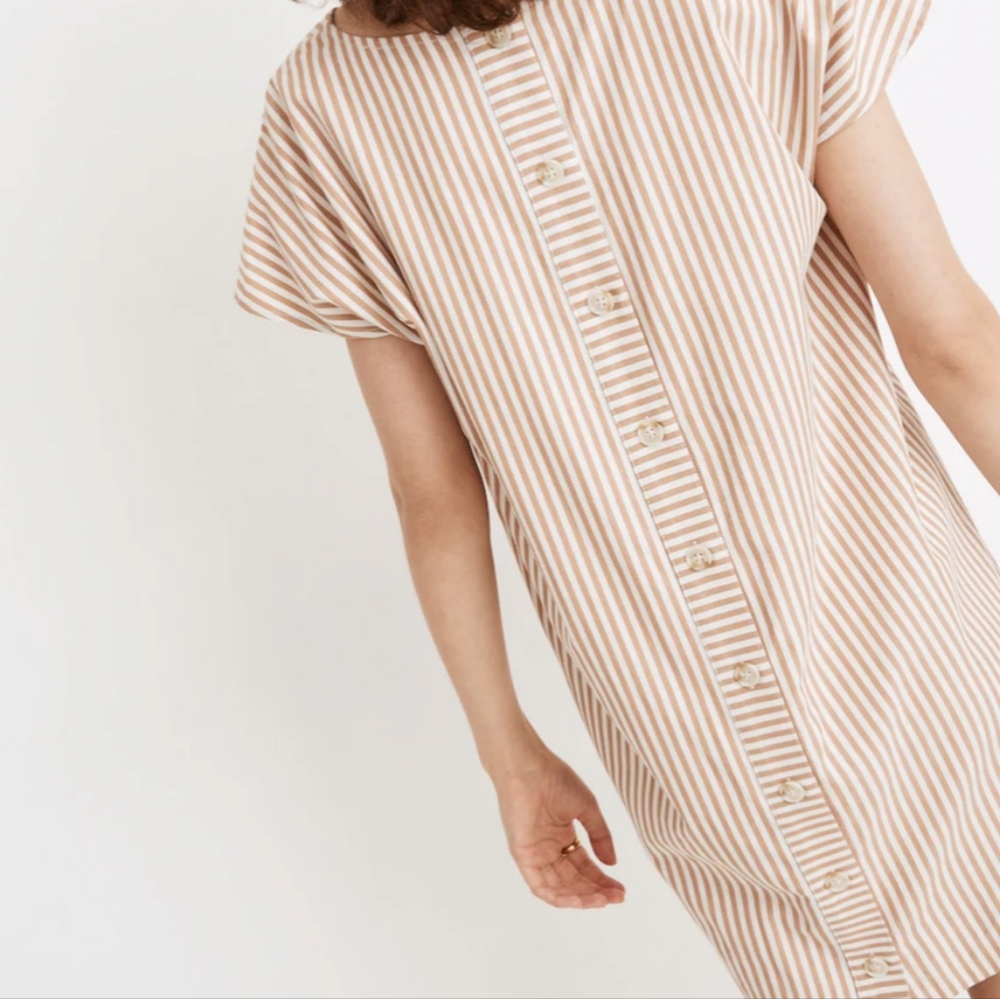 Madewell Button Back Easy Dress XXS, *Popular item